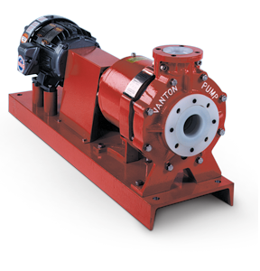 Vanton CHEM -GARD CGM Magnetically Driven Long Coupled Thermoplastic Pump